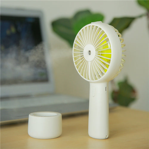 Mini Portable Fan with Mist Cooling Function
