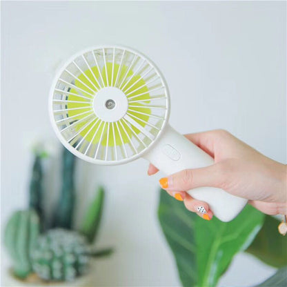Mini Portable Fan with Mist Cooling Function